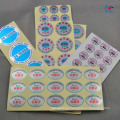 art paper self adhesive purchasing label stickers with ROHS tag printing